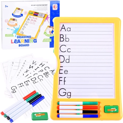 Tabelă educațională cu markere pentru copii