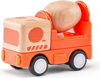 Malaxor de beton din lemn cu iluminare și sunet