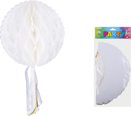 Minge decorativă de hârtie pentru agățat 30 cm