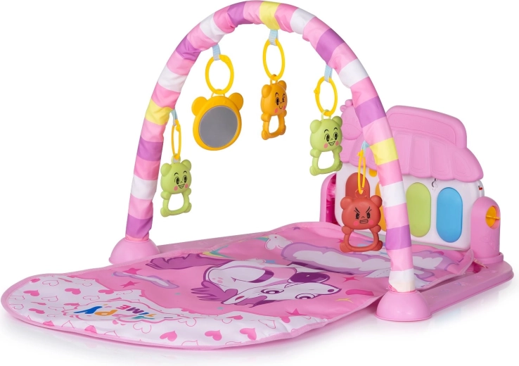 Chipolino salteluță de joacă cu pian Unicorn