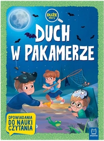 Duch w pakamerze – carte pentru copii cu litere mari