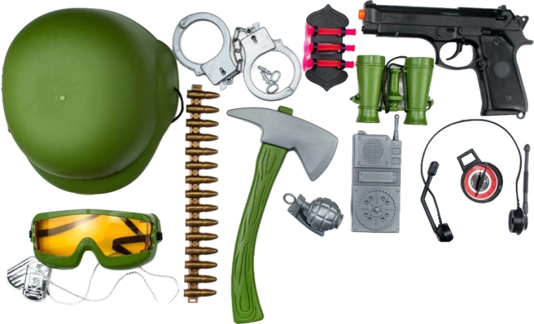 Set pentru copii – poliție militară - 1 buc
