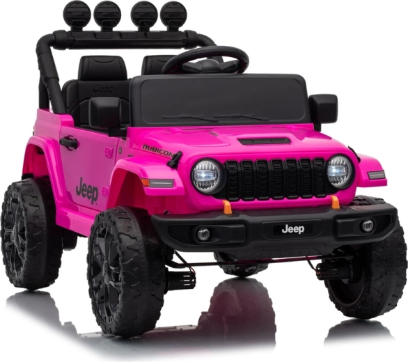 Mașinuță electrică pentru copii Jeep Rubicon 24 V albă