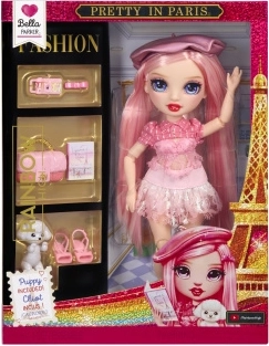 Păpușa fashion Rainbow High la Paris Bella - 1 bucată