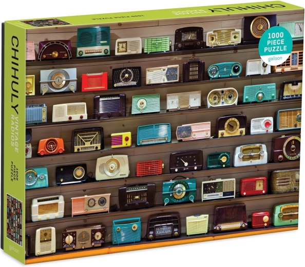 Puzzle Galison radiouri vintage 1000 piese