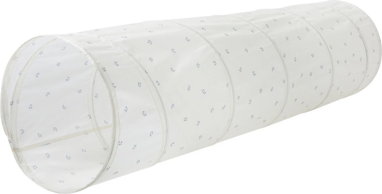 3 Sprouts tunel de joacă pentru copii din poliester reciclat Blueberry Ivory