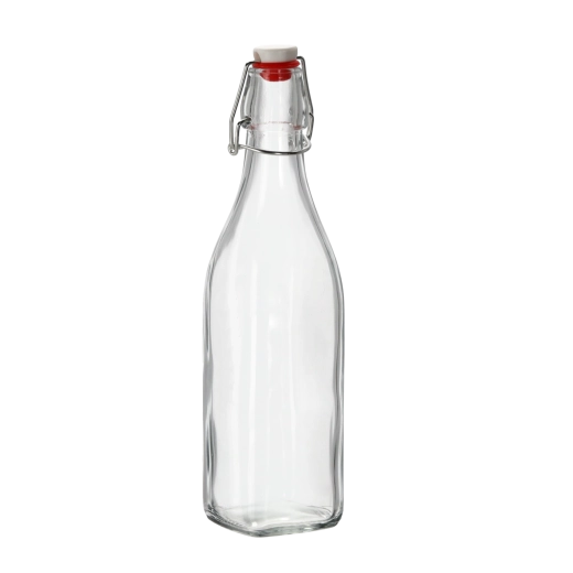 Sticlă din sticlă Costolata 500 ml cu închidere tip patent
