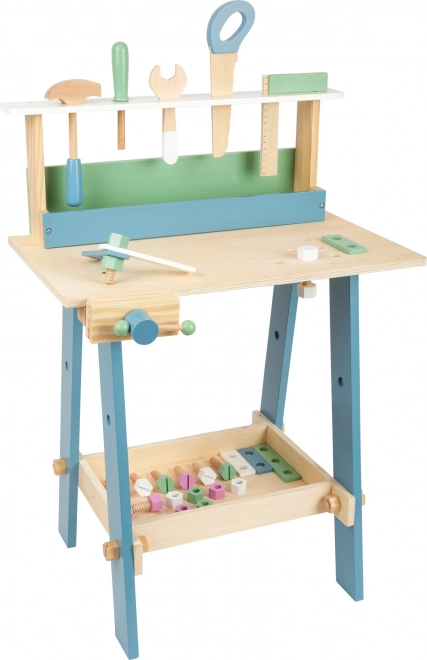 Banc de lucru din lemn Nordic — atelier pentru copii small foot