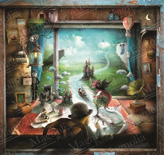 Puzzle Magnolia – masa bunicii, 1023 piese