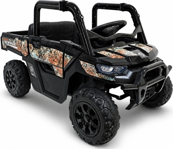 UTV electric off-road pentru copii 4x4 24 V negru