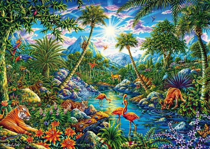 Puzzle Paradisul Insular 1000 piese SCHMIDT