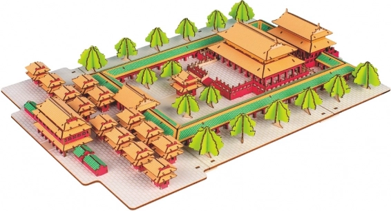 Woodcraft puzzle 3D din lemn Templul lui Confucius