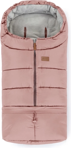 Sac de iarnă ajustabil Petite&Mars 3 în 1 Jibot Dusty Pink
