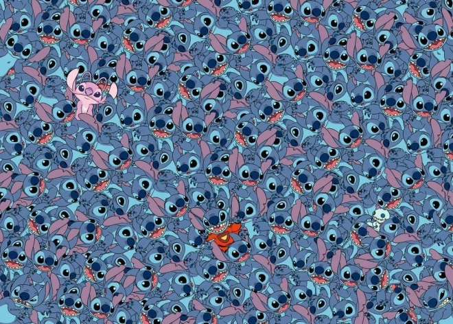 Puzzle 1000 piese DISNEY Stitch Challenge RAVENSBURGER