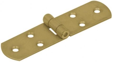 Balama franceză 120 × 33 × 2,5 mm, zincată galben