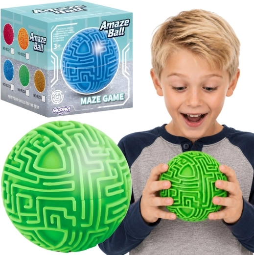 Woopie Amaze Ball – bilă labirint 3D verde