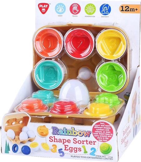 Playgo husă curcubeu pentru ouă