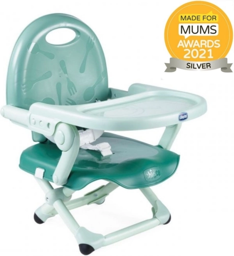 Chicco scaun înălțător portabil Pocket Snack Sage