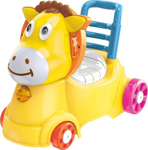 Woopie Baby vehicul de împins, antemergător și oliță 3‑în‑1 măgăruș