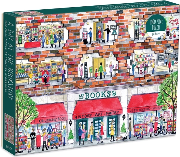 Puzzle Ziua în librărie 1000 de piese de la Galison