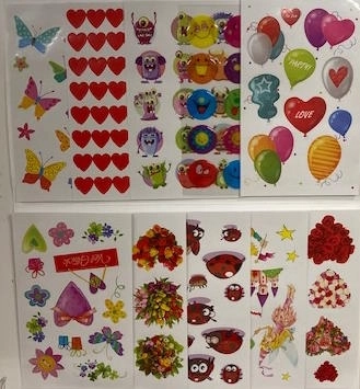 Autocolante decorative – 10 coli