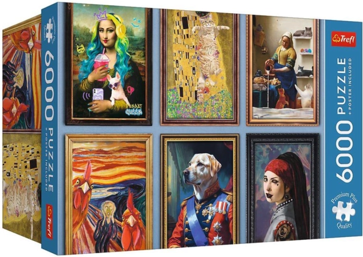Puzzle Trefl Premium Plus Fun Art Collection 6000 piese