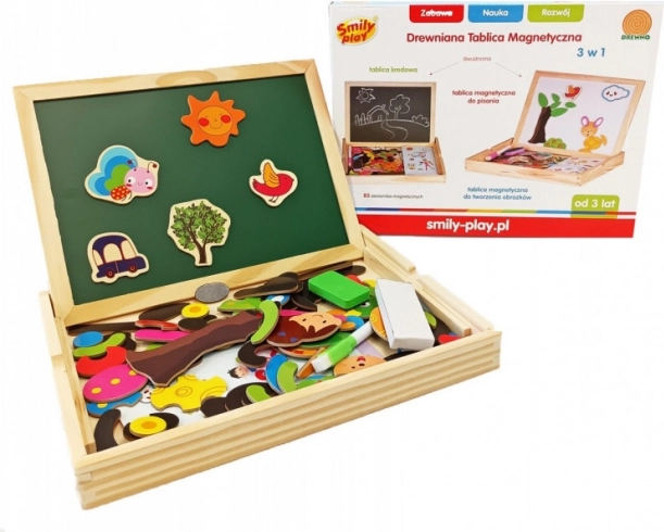 Tablă magnetică din lemn