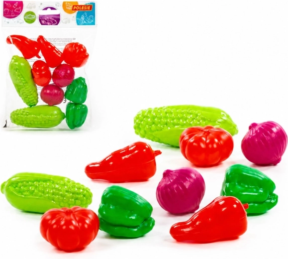Set de legume pentru copii, 10 buc.