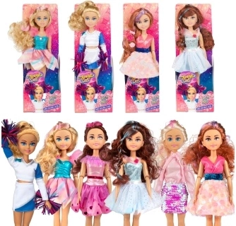 Păpușă cu păr lung 35 cm