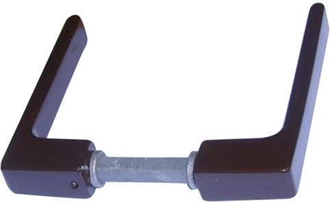 Clamă de poartă maro, vopsire komaxit