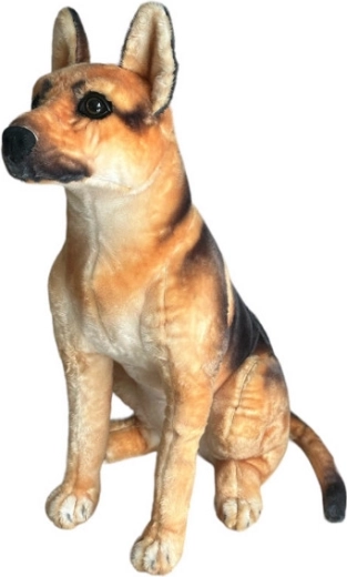 Ciobănesc german de pluș șezând 65 cm DUBI