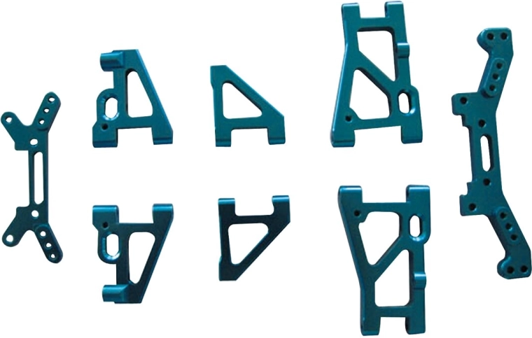 Set de brațe de tuning din aluminiu Hoolk pentru amortizoare față și spate