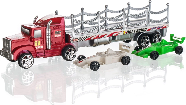 Camion de marfă din plastic 23 cm