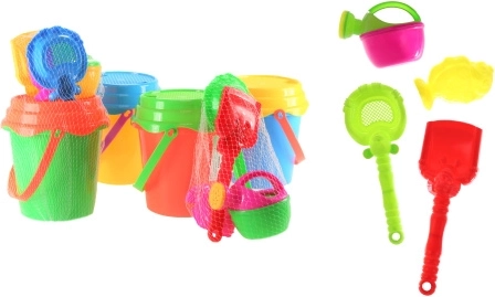 Set găleată cu accesorii pentru nisip