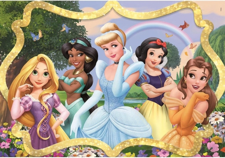 Puzzle Clementoni Disney Prințese: În grădină 104 piese
