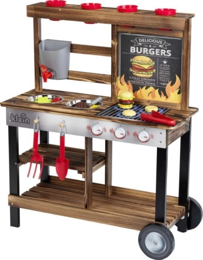 Beach picnic - bucătărie BBQ din lemn pentru exterior