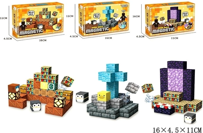 Joc de construcție magnetic