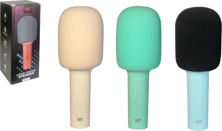 Microfon wireless pentru copii cu sunete și lumini