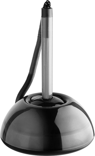 Pix cu bilă pe suport ICO Lux, transparent negru