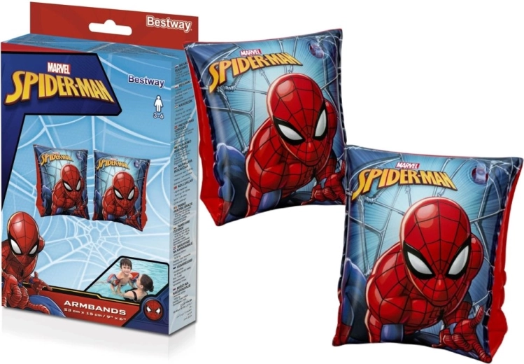 Mânecuțe gonflabile pentru copii Spiderman de la Bestway