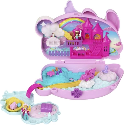 Polly Pocket set compact 2 în 1 Regatul de basm al iepurașilor