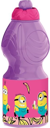 Sticlă din plastic MINIONII 400 ml