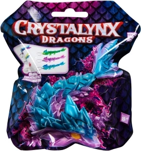 Pandantiv flexibil cu dragon Crystalynx, 15 cm - 1 bucată