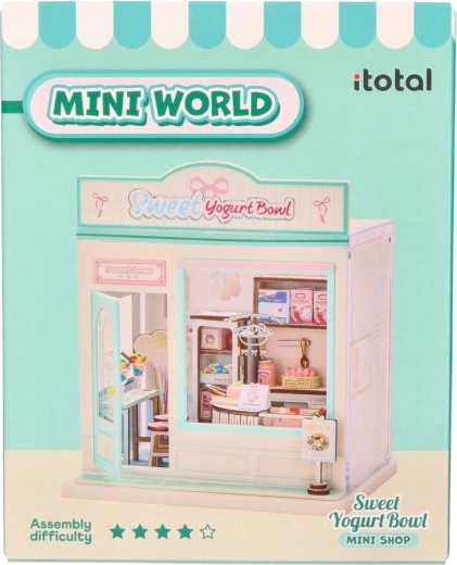 i-Total machetă miniaturală DIY cofetărie