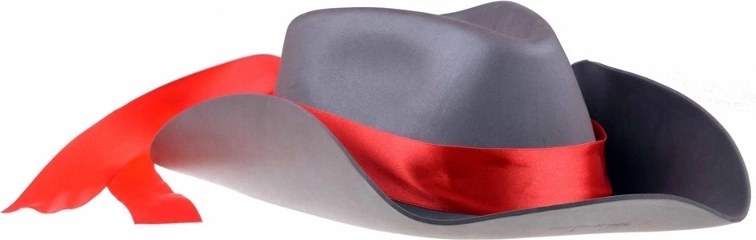 Pălărie cowboy din spumă, maro - 1 bucată