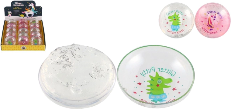 Slime sclipicios cu unicorn - 1 bucată
