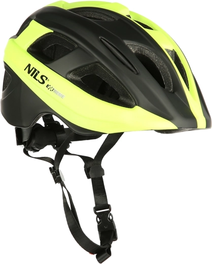 Cască de ciclism NILS Extreme MTV35J verde-lime – S (48-53 cm)