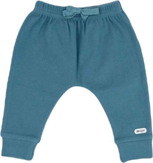 Pantaloni sport pentru bebeluși Lodger jogger nomad rib dragonfly 56