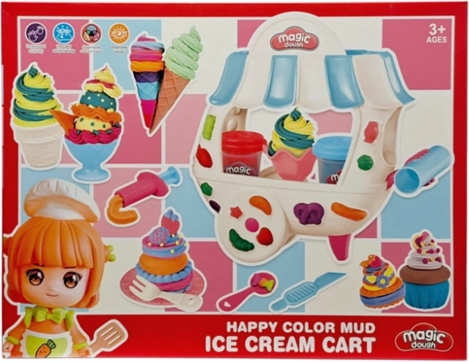 Pastă de modelat creativă – gelaterie