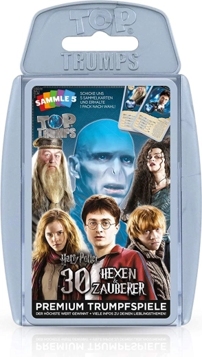 Winning Moves Top Trumps Harry Potter: Cei mai mari vrăjitoare și vrăjitori